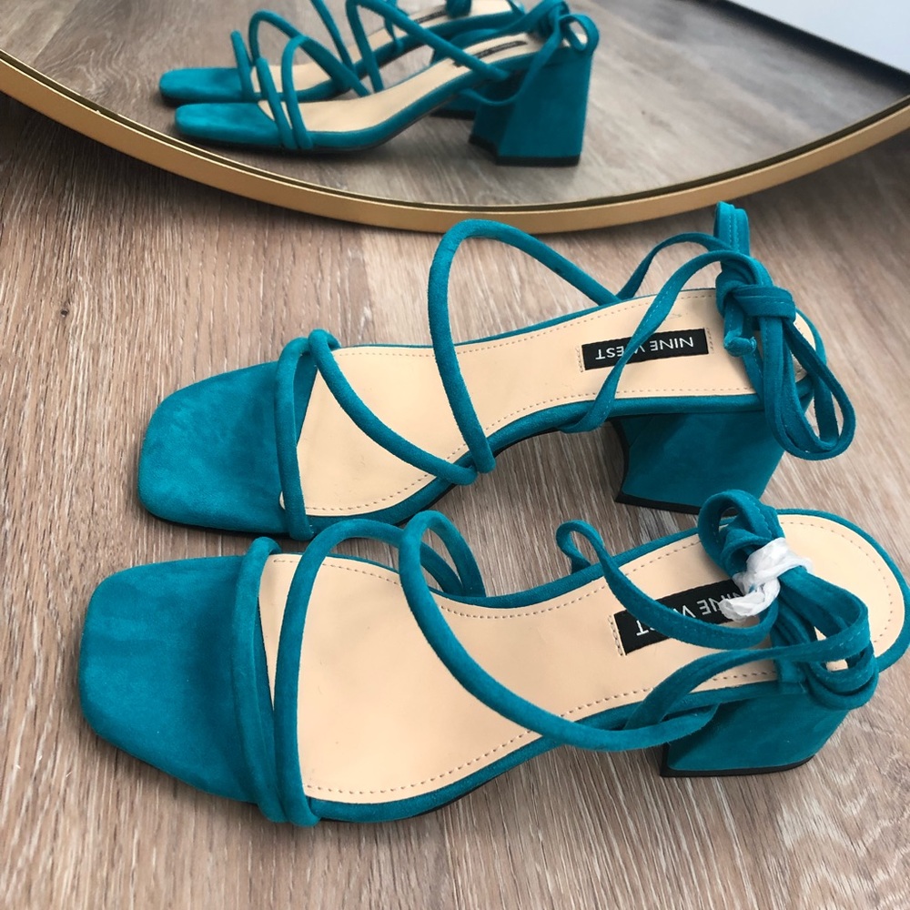 Nine West Suede Block Heels
